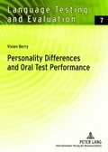 Cover: Personality Differences and Oral Test Performance - Peter Lang Verlag