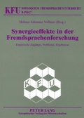 Cover: Synergieeffekte in der Fremdsprachenforschung - Peter Lang Verlag