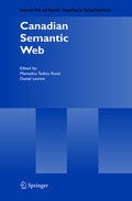 Cover: Canadian Semantic Web - Springer