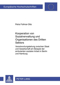 Abbildung von: Kooperation von Sozialverwaltung und Organisationen des Dritten Sektors - Peter Lang Verlag