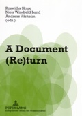 Cover: A Document (Re)turn - Peter Lang Verlag