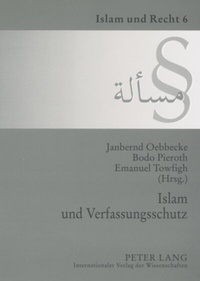 Abbildung von: Islam und Verfassungsschutz - Peter Lang Verlag