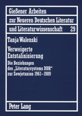 Cover: Verweigerte Entstalinisierung - Peter Lang Verlag
