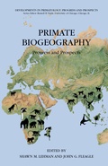 Cover: Primate Biogeography - Springer