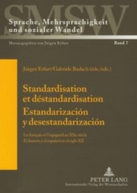 Abbildung von: Standardisation et déstandardisation- Estandarización y desestandarización - Peter Lang Verlag