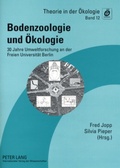Cover: Bodenzoologie und &Ouml;kologie - Peter Lang Verlag