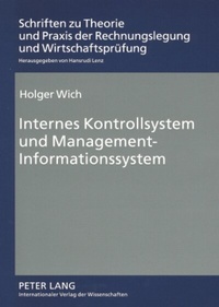 Abbildung von: Internes Kontrollsystem und Management-Informationssystem - Peter Lang Verlag