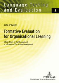 Enlarge image Cover: Formative Evaluation for Organisational Learning - Peter Lang Verlag