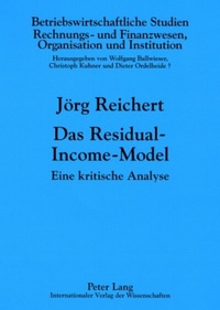Abbildung von: Das Residual-Income-Model - Peter Lang Verlag
