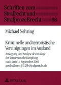 Cover: Kriminelle und terroristische Vereinigungen im Ausland - Peter Lang Verlag