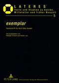 Cover: &laquo;exemplar&raquo; - Peter Lang Verlag