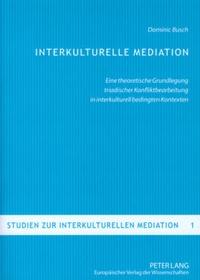 Bild: Interkulturelle Mediation - Peter Lang Verlag