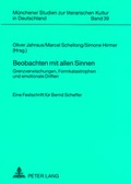 Cover: Beobachten mit allen Sinnen - Peter Lang Verlag