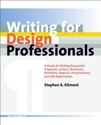 Enlarge image Cover: Writing for Design Professionals - WW Norton & Co