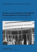 Cover: Geistes- und sozialwissenschaftliche Hochschullehre in Osteuropa IV - Peter Lang Verlag