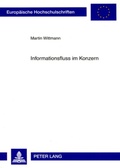 Cover: Informationsfluss im Konzern - Peter Lang Verlag