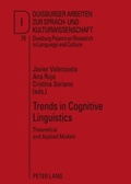 Cover: Trends in Cognitive Linguistics - Peter Lang Verlag