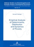Cover: Empirical Analysis of Determinants, Distribution and Dynamics of Poverty - Peter Lang Verlag