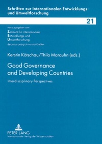 Enlarge image Cover: Good Governance and Developing Countries - Peter Lang Verlag