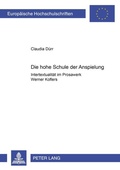 Cover: Die hohe Schule der Anspielung - Peter Lang Verlag