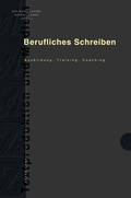 Cover: Berufliches Schreiben - Peter Lang Verlag