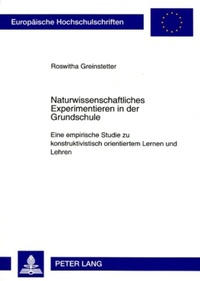 Bild: Naturwissenschaftliches Experimentieren in der Grundschule - Peter Lang Verlag