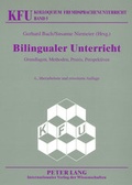Cover: Bilingualer Unterricht - Peter Lang Verlag