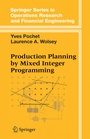 Cover: Production Planning by Mixed Integer Programming - Springer