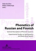 Cover: Phonetics of Russian and Finnish - Peter Lang Verlag