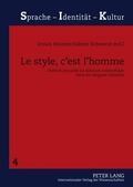 Cover: Le style, c'est l'homme - Peter Lang Verlag