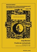 Cover: Poetik der &laquo;wehselrede&raquo; - Peter Lang Verlag
