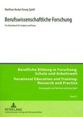 Cover: Berufswissenschaftliche Forschung - Peter Lang Verlag
