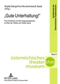 Cover: &laquo;Gute Unterhaltung!&raquo; - Peter Lang Verlag
