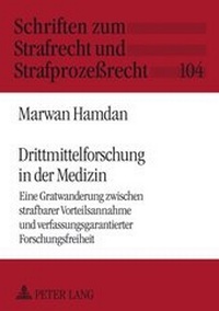 Abbildung von: Drittmittelforschung in der Medizin - Peter Lang Verlag