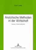 Cover: Analytische Methoden in der Wirtschaft - Peter Lang Verlag