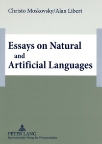 Enlarge image Cover: Essays on Natural and Artificial Languages - Peter Lang Verlag