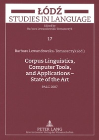 Abbildung von: Corpus Linguistics, Computer Tools, and Applications - State of the Art - Peter Lang Verlag