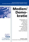 Cover: Medien / Demokratie - Peter Lang Verlag