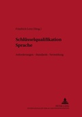 Cover: Schl&uuml;sselqualifikation Sprache - Peter Lang Verlag