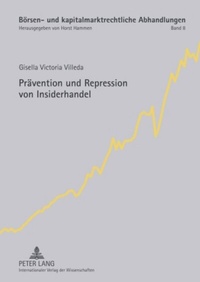 Abbildung von: Prävention und Repression von Insiderhandel - Peter Lang Verlag