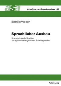Enlarge image Cover: Sprachlicher Ausbau - Peter Lang Verlag