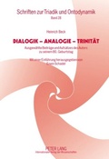 Cover: DIALOGIK - ANALOGIE - TRINIT&Auml;T - Peter Lang Verlag