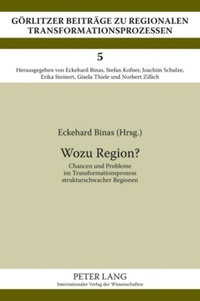 Abbildung von: Wozu Region? - Peter Lang Verlag