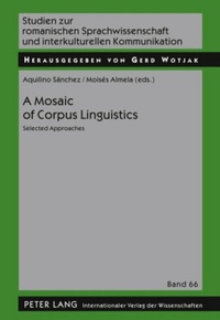Abbildung von: A Mosaic of Corpus Linguistics - Peter Lang Verlag