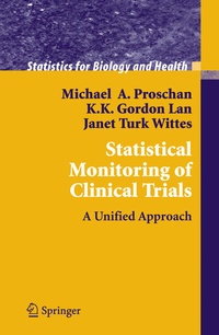 Enlarge image Cover: Statistical Monitoring of Clinical Trials - Springer