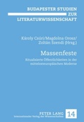 Cover: Massenfeste - Peter Lang Verlag
