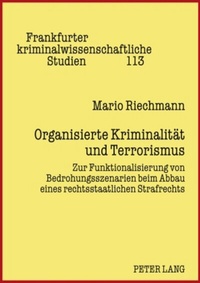 Abbildung von: Organisierte Kriminalität und Terrorismus - Peter Lang Verlag