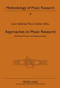 Cover: Approaches to Music Research - Peter Lang Verlag