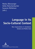 Cover: Language in its Socio-Cultural Context - Peter Lang Verlag