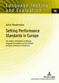 Cover: Setting Performance Standards in Europe - Peter Lang Verlag